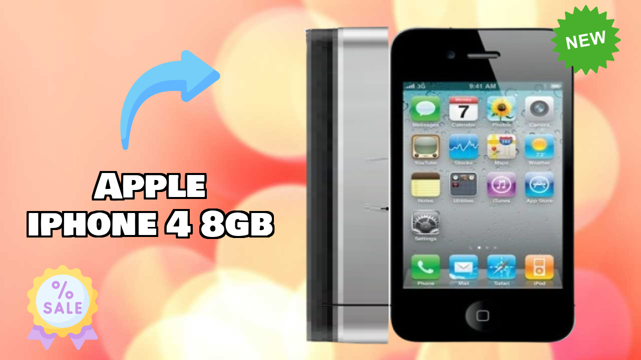 Apple IPhone 4 8GB Camera Quality: 0.3 MP Front Camera Selfie