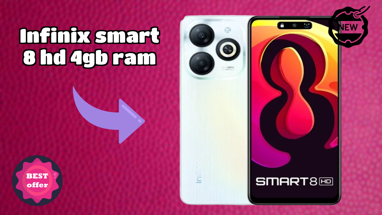 Infinix Smart 8 HD 4GB RAM Battery Life: 5000 MAh Charging Speed