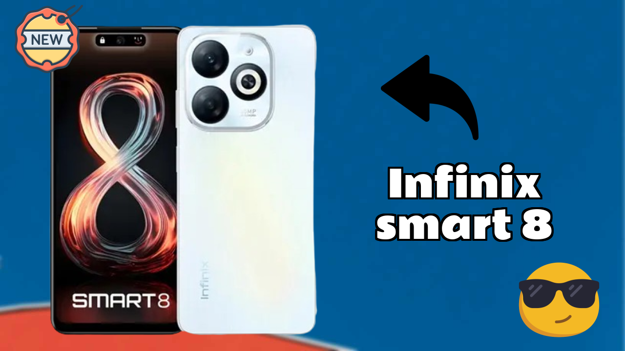 Infinix Smart 8 Display Size: 6.6 Inches (16.76 Cm) Screen Test