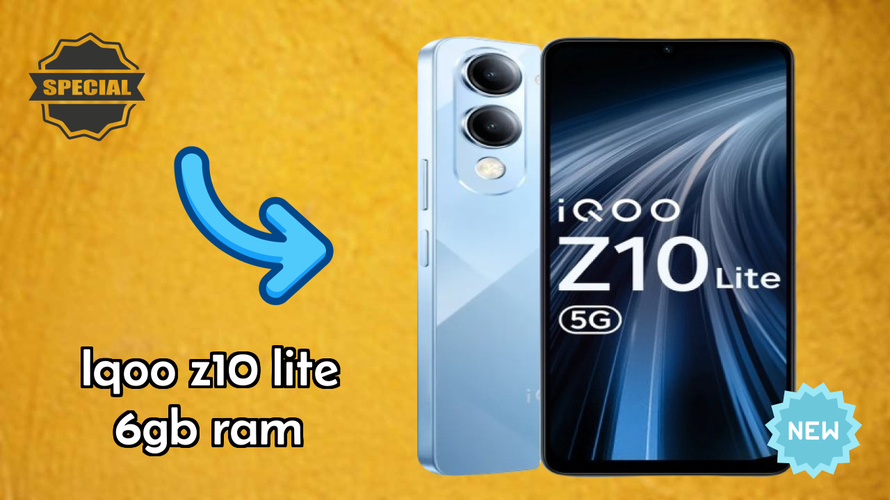 IQOO Z10 Lite 6GB RAM at ₹10,998 - Is It Worth Buying Now?
