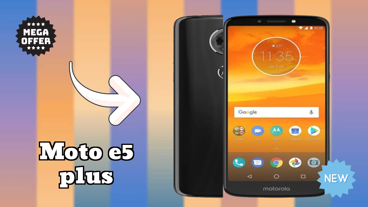 Moto E5 Plus at ₹6,999 - Best Deal Available Now