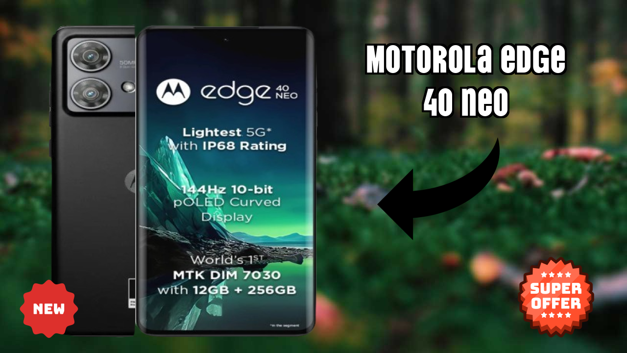 Motorola Edge 40 Neo Display Analysis: 6.55 Inches (16.64 Cm) Screen Quality