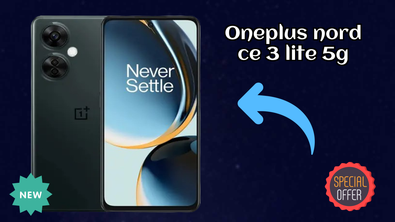 OnePlus Nord CE 3 Lite 5G at ₹14,400 - Complete Specifications