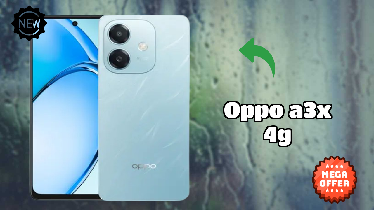 OPPO A3x 4G Display Technology: LCD Quality