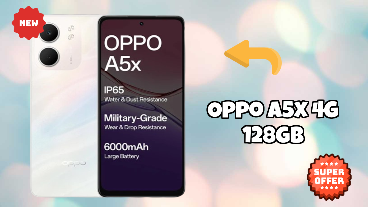 OPPO A5X 4G 128GB Display Quality: LCD Explained