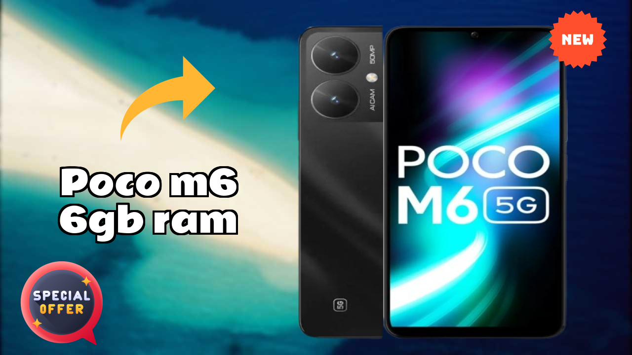 POCO M6 6GB RAM Price Drop Alert: Now Just ₹12,880