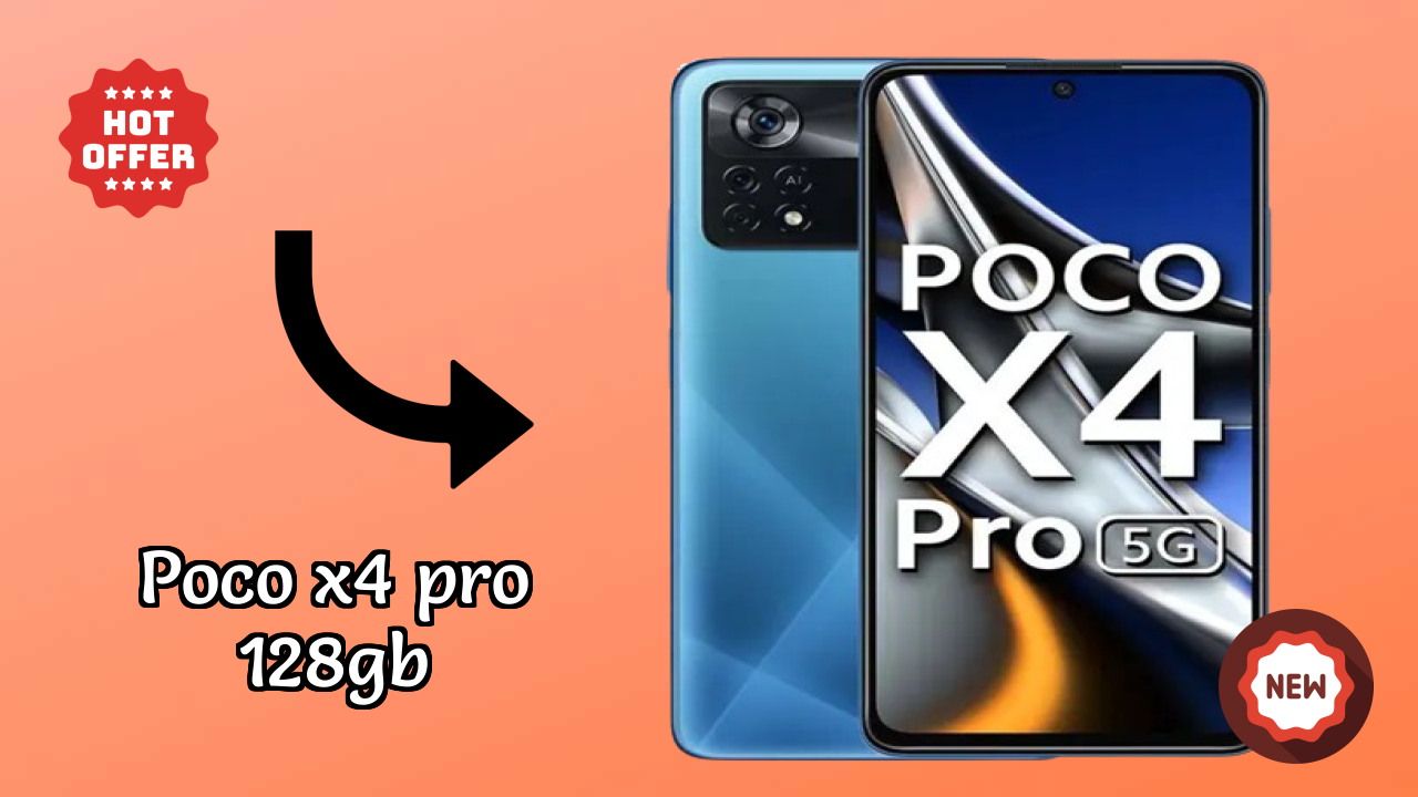 POCO X4 Pro 128GB at ₹19,999 - Best Features Highlighted