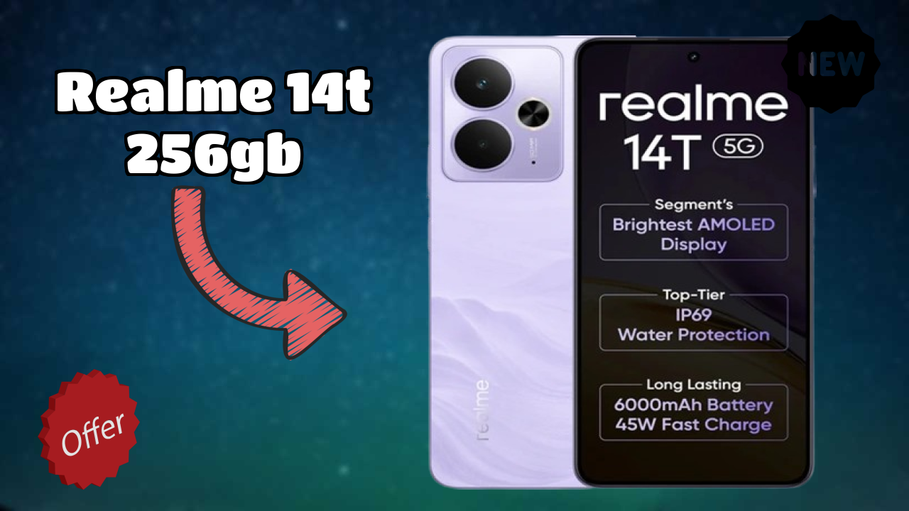 Realme 14T 256GB Gaming Benchmarks with 8 GB RAM Performance