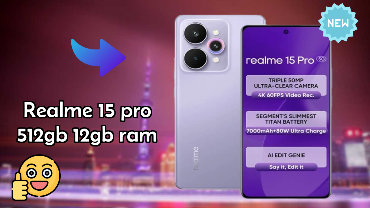 Realme 15 Pro 512GB 12GB RAM Display Technology: AMOLED Explained