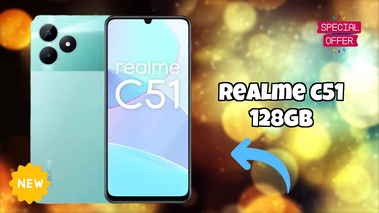 Realme C51 128GB Display Analysis: 6.74 Inches (17.12 Cm) Screen