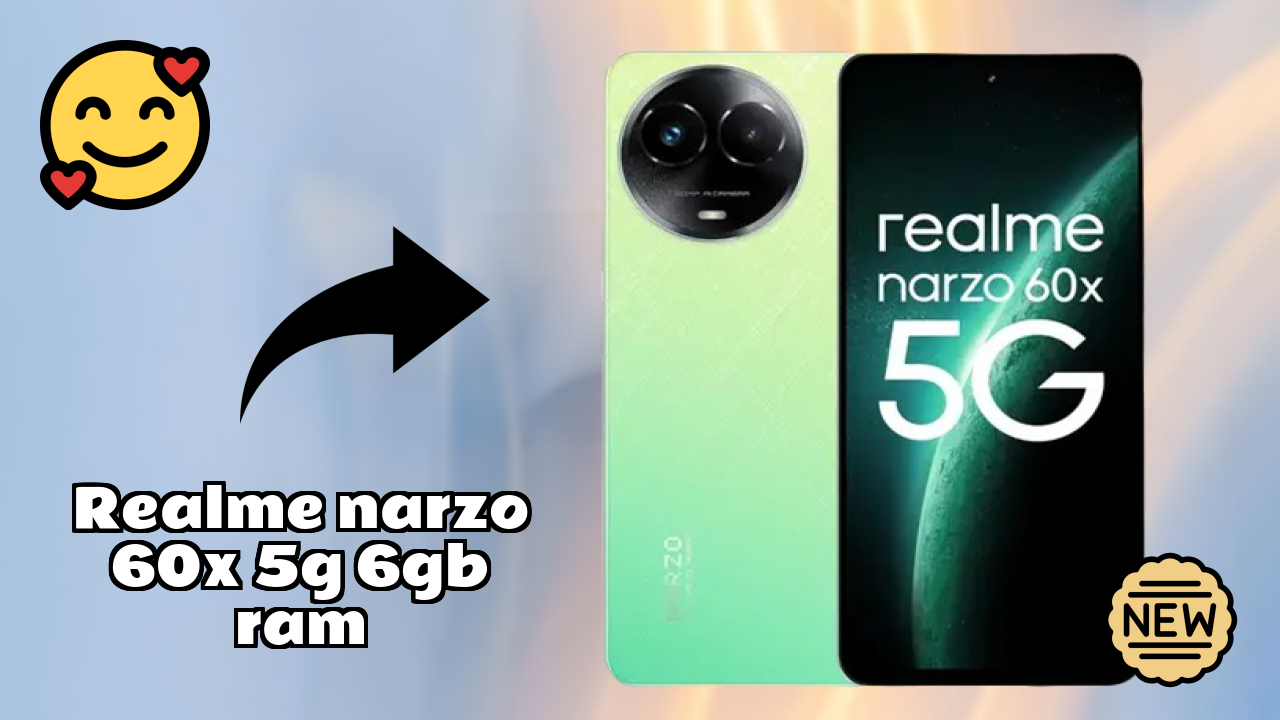 Realme Narzo 60X 5G 6GB RAM Display Review: 6.72 Inches (17.07 Cm) Screen Size