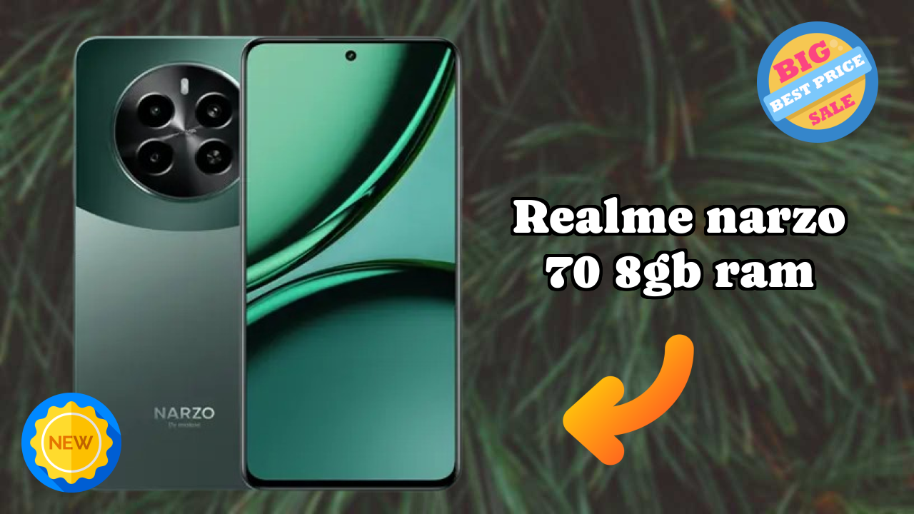 Realme Narzo 70 8GB RAM Price Drop Alert: Now at ₹14,799