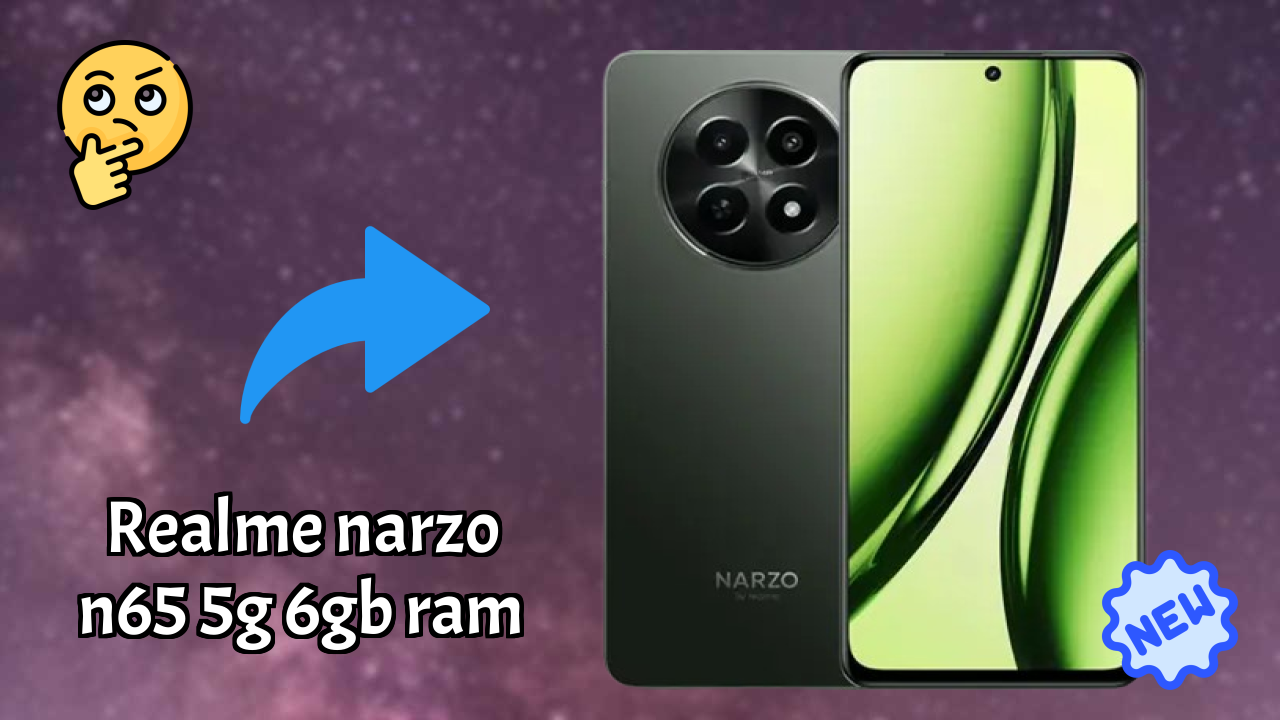 Realme Narzo N65 5G 6GB RAM Display Review: 6.67 Inches (16.94 Cm) Screen
