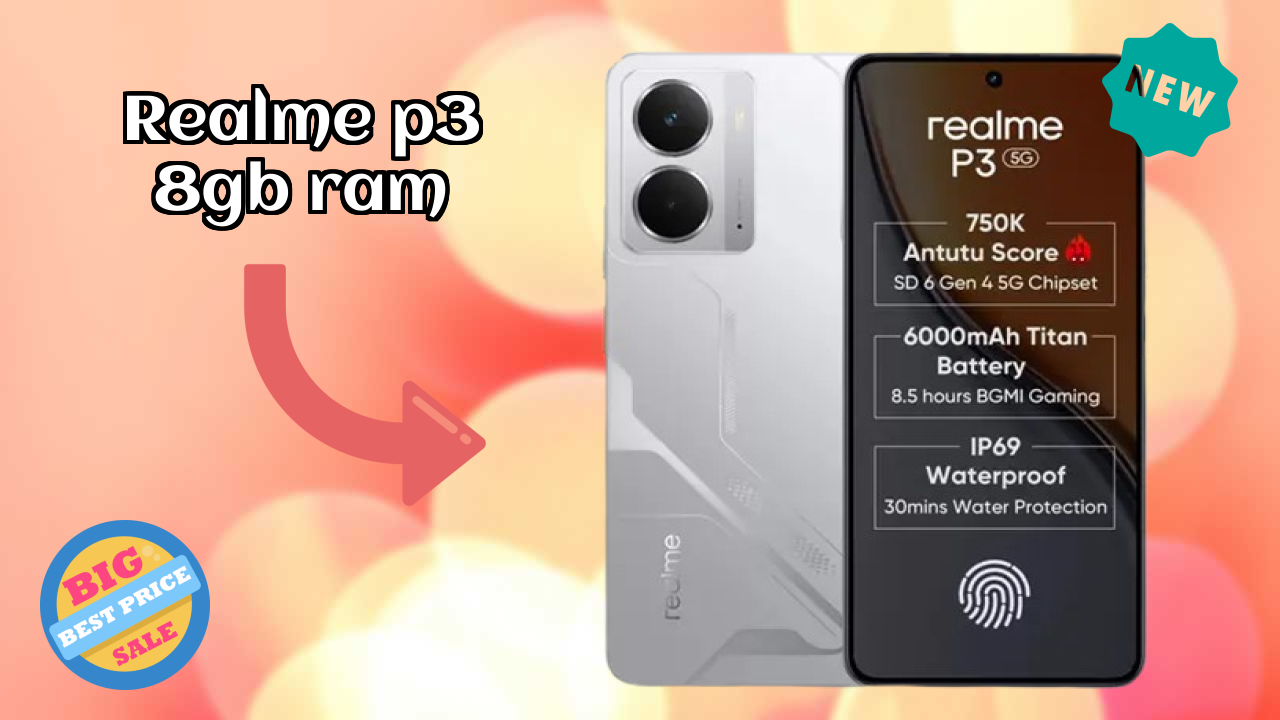 Realme P3 8GB RAM Camera Quality: 50 MP + 2 MP Rear Camera Photo Review