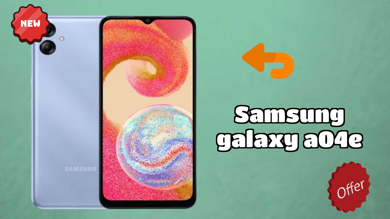 Samsung Galaxy A04e at ₹8,999 - Best Phone in This Price Range