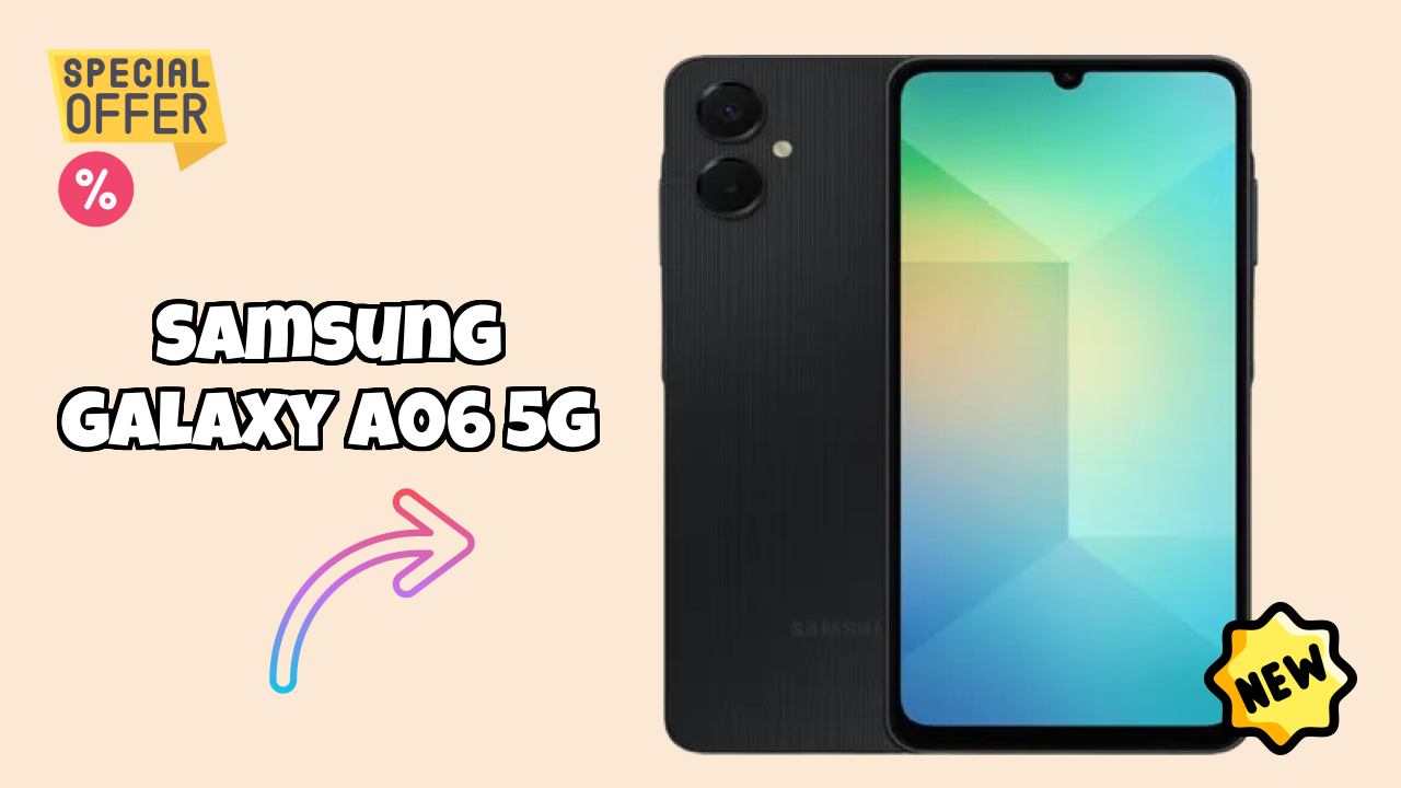 Samsung Galaxy A06 5G Price: ₹9,899 - Complete Review