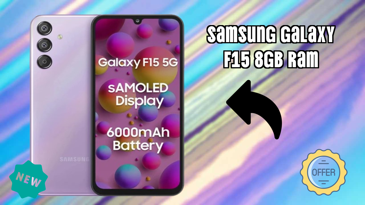 Samsung Galaxy F15 8GB RAM Camera Quality: 50 MP + 5 MP + 2 MP Rear Camera Low Light