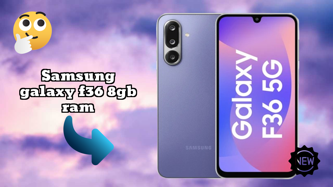Samsung Galaxy F36 8GB RAM Price Review: ₹16,999 Value for Money?