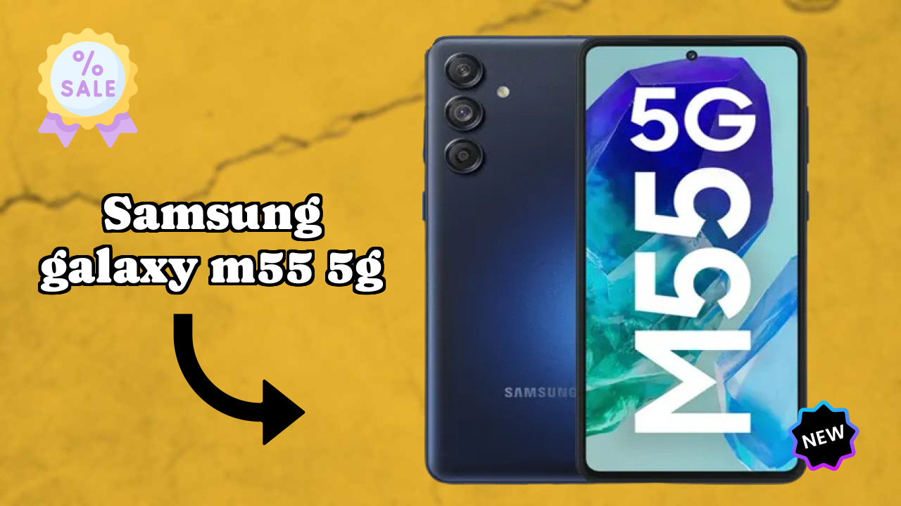 Samsung Fans: Samsung Galaxy M55 5G Now Available at Just ₹28,999