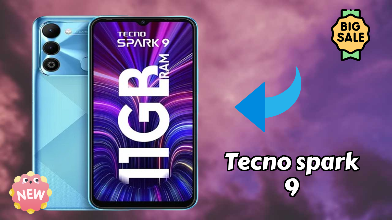Tecno Spark 9 Display Technology: 6.6 Inches (16.76 Cm) Screen