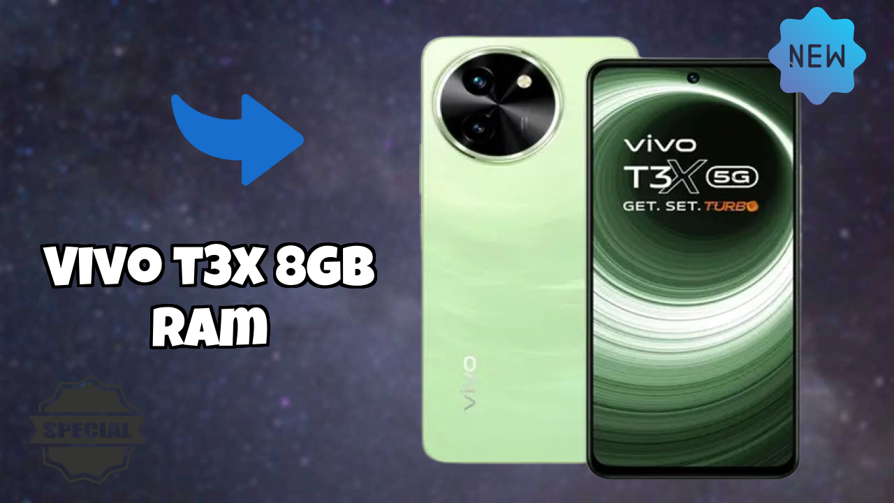 Vivo T3x 8GB RAM at ₹15,499 - Best Features Explained