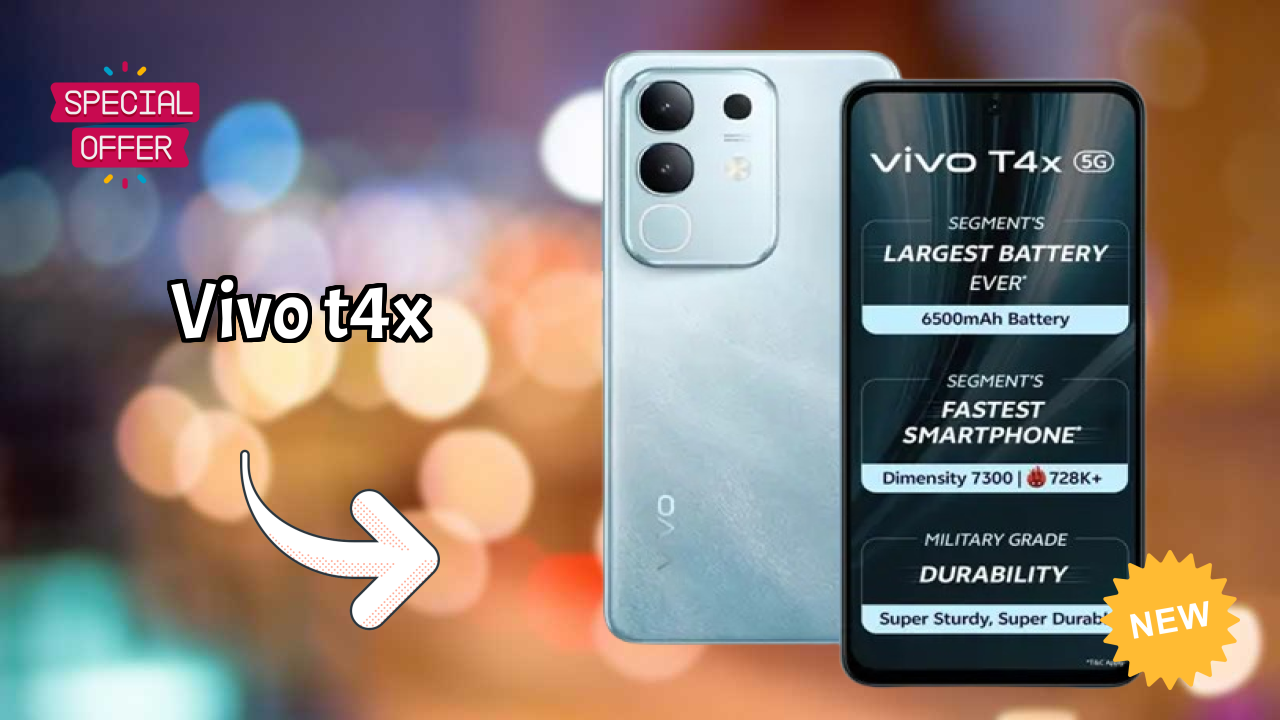 Vivo T4X Display Review: 6.72 Inches (17.07 Cm) Screen Quality Test